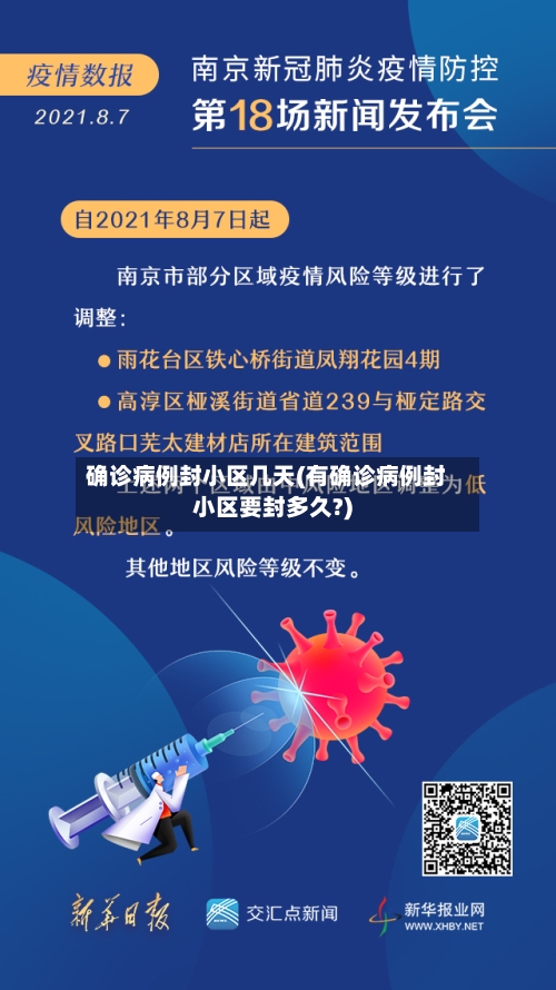 确诊病例封小区几天(有确诊病例封小区要封多久?)