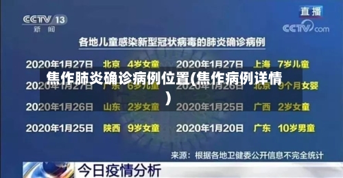 焦作肺炎确诊病例位置(焦作病例详情)