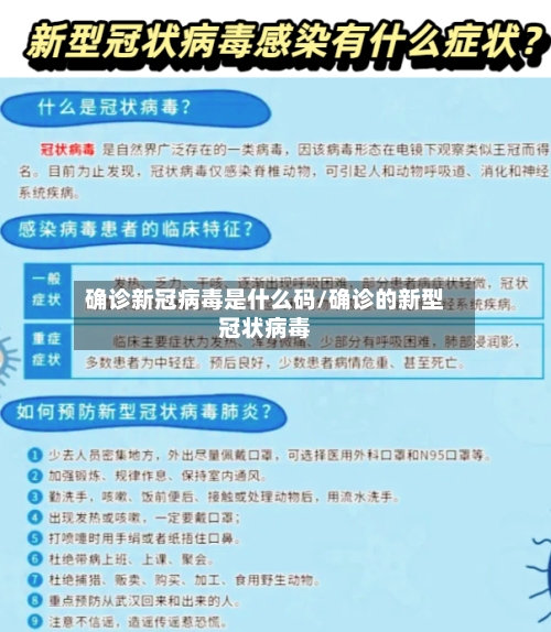 确诊新冠病毒是什么码/确诊的新型冠状病毒