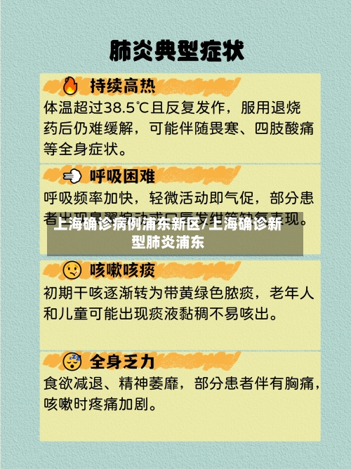 上海确诊病例浦东新区/上海确诊新型肺炎浦东-第2张图片