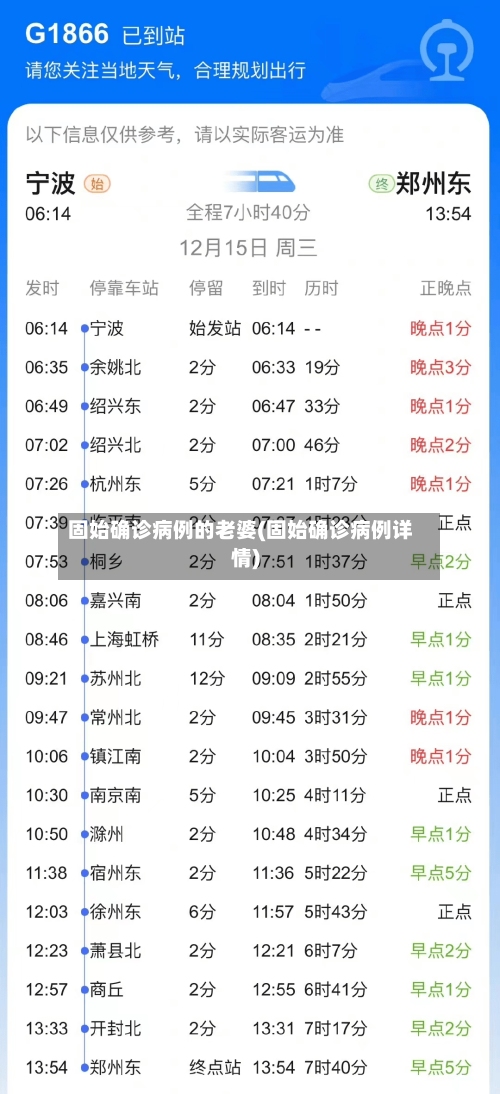 固始确诊病例的老婆(固始确诊病例详情)-第2张图片