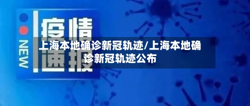 上海本地确诊新冠轨迹/上海本地确诊新冠轨迹公布-第3张图片