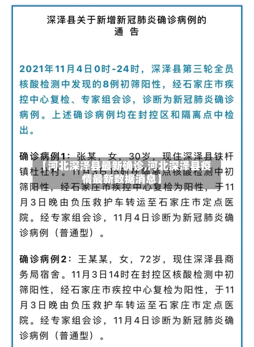 【河北深泽县最新确诊,河北深泽县疫情最新数据消息】-第3张图片