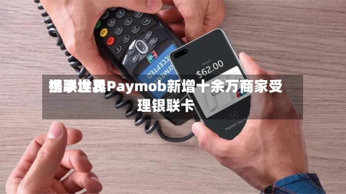 银联世界携手埃及Paymob新增十余万商家受理银联卡