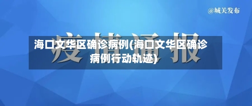 海口文华区确诊病例(海口文华区确诊病例行动轨迹)-第2张图片