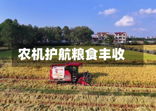 农机护航粮食丰收