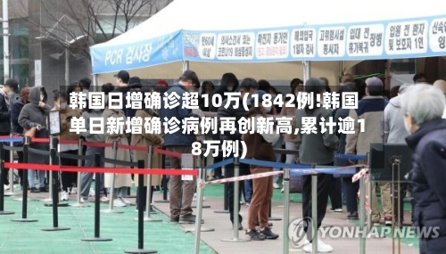 韩国日增确诊超10万(1842例!韩国单日新增确诊病例再创新高,累计逾18万例)-第2张图片