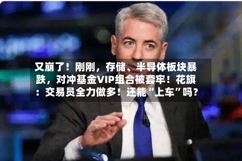又崩了！刚刚，存储、半导体板块暴跌，对冲基金VIP组合被套牢！花旗：交易员全力做多！还能“上车”吗？-第2张图片