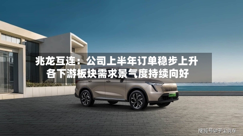 兆龙互连：公司上半年订单稳步上升 各下游板块需求景气度持续向好-第3张图片