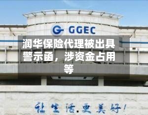润华保险代理被出具警示函	，涉资金占用等-第3张图片