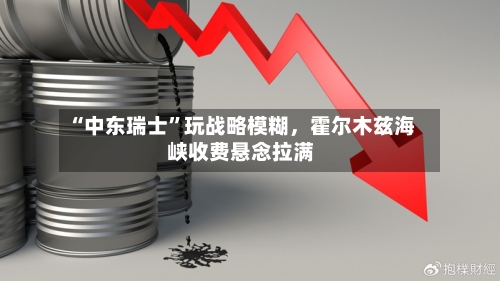 “中东瑞士”玩战略模糊，霍尔木兹海峡收费悬念拉满-第2张图片