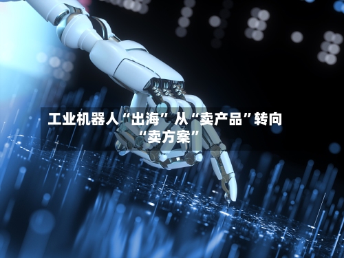 工业机器人“出海	” 从“卖产品”转向“卖方案”-第2张图片