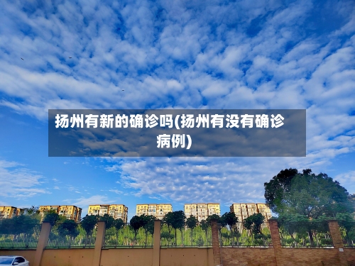 扬州有新的确诊吗(扬州有没有确诊病例)