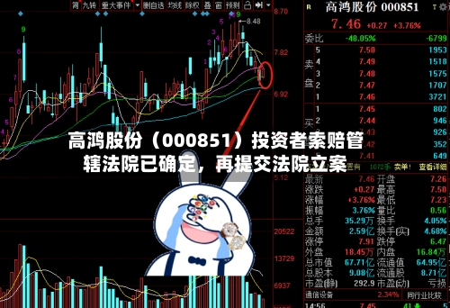 高鸿股份（000851）投资者索赔管辖法院已确定，再提交法院立案-第2张图片