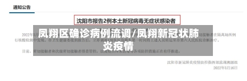 凤翔区确诊病例流调/凤翔新冠状肺炎疫情-第2张图片
